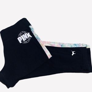 Pink Victoria Secret Capri Yoga Pants Size Medium